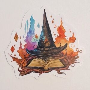 10/$10 Witch Hat Sticker